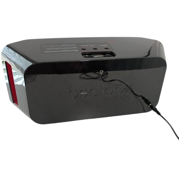 Beats by Dre Beatbox Portable Bluetooth Speaker Tested READ Black Red - Picture 10 of 13